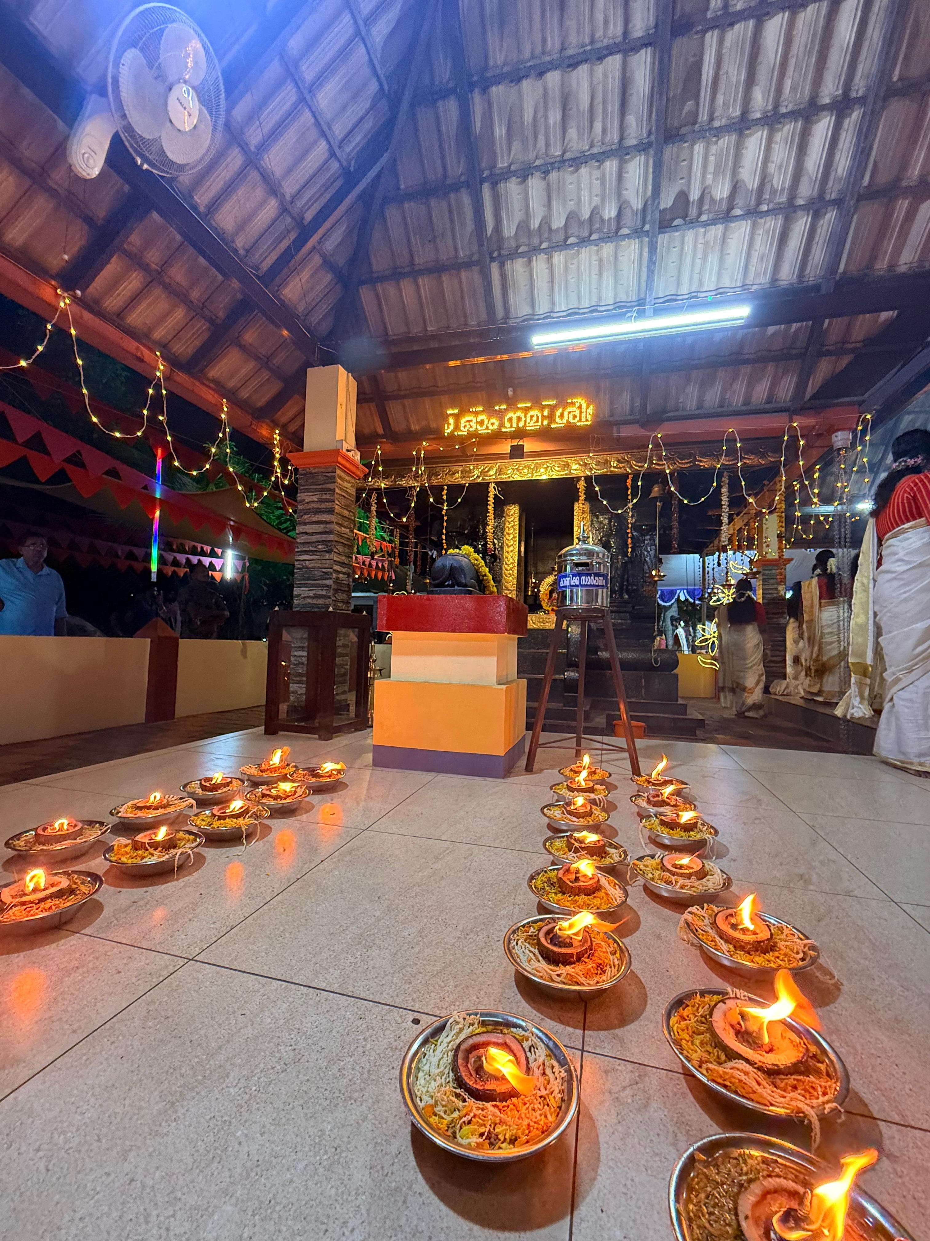 കൊപ്പാറ ആനവേലി ശ്രീ ഭദ്രകാളി ക്ഷേത്ര ദൃശ്യം