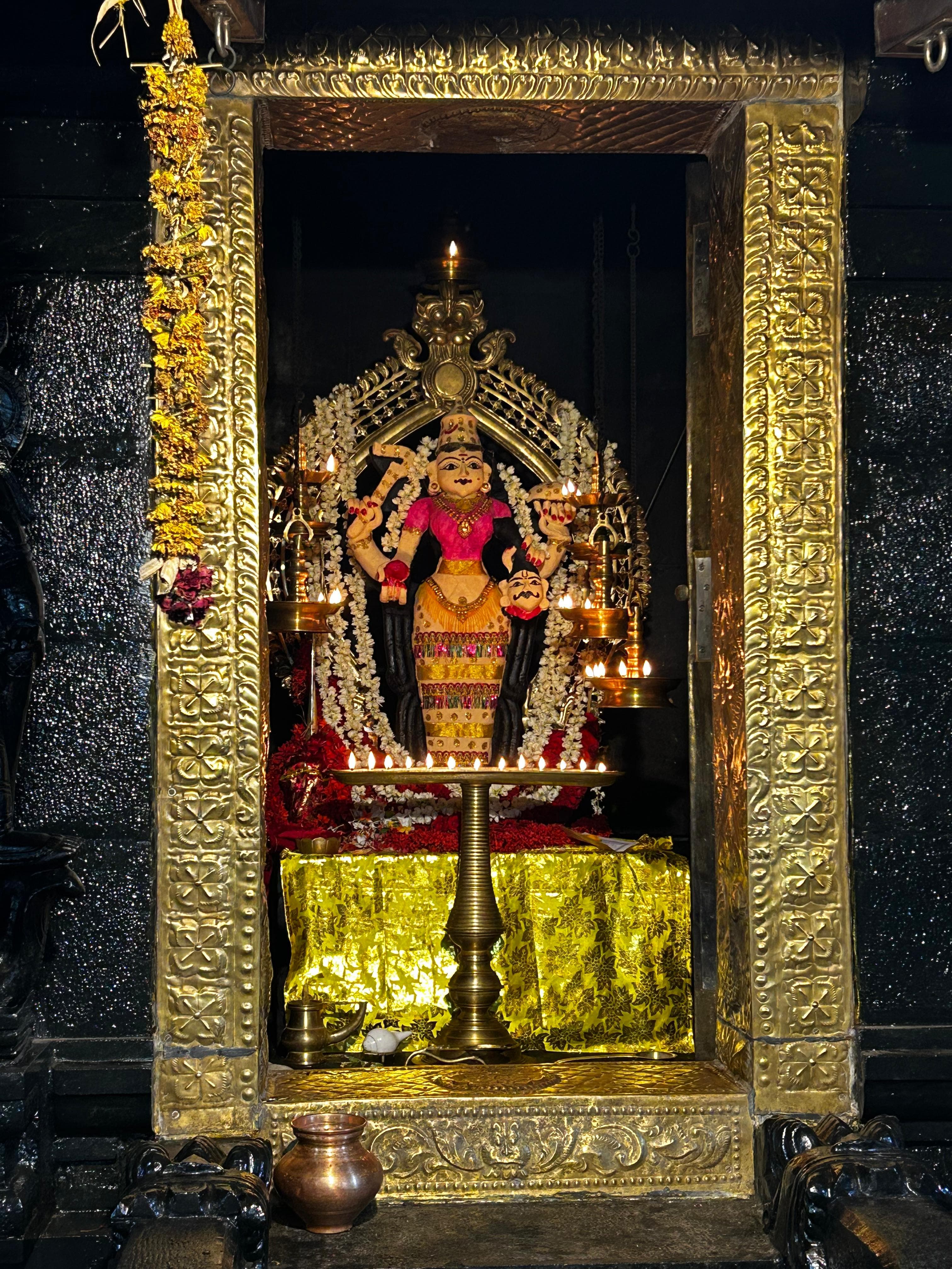 കൊപ്പാറ ആനവേലി ശ്രീ ഭദ്രകാളി ക്ഷേത്ര ദൃശ്യം