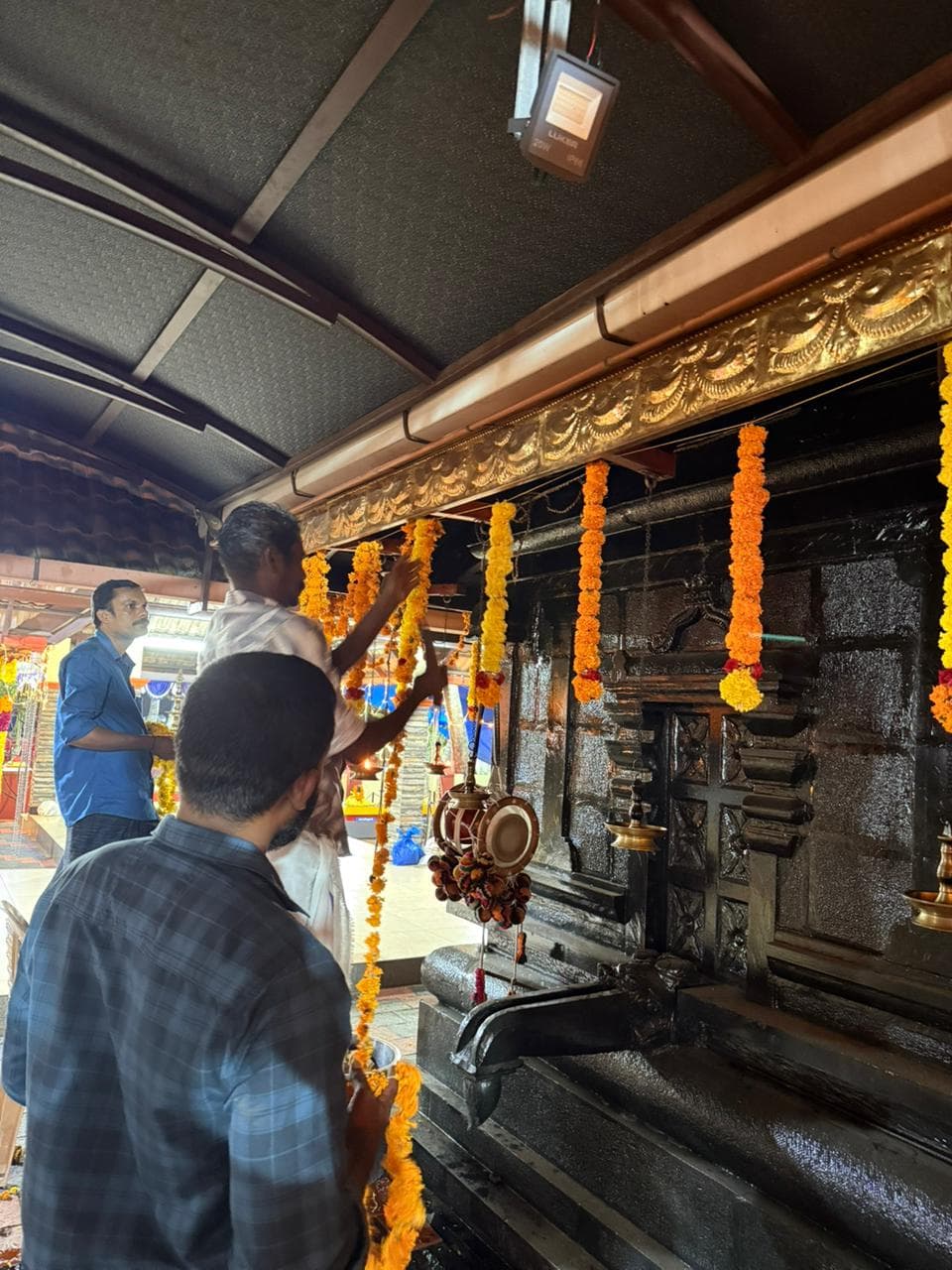 കൊപ്പാറ ആനവേലി ശ്രീ ഭദ്രകാളി ക്ഷേത്ര ദൃശ്യം