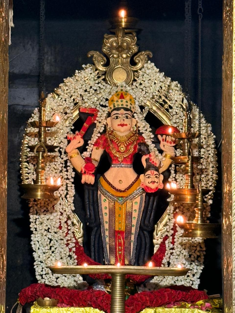 കൊപ്പാറ ആനവേലി ശ്രീ ഭദ്രകാളി ക്ഷേത്ര ദൃശ്യം